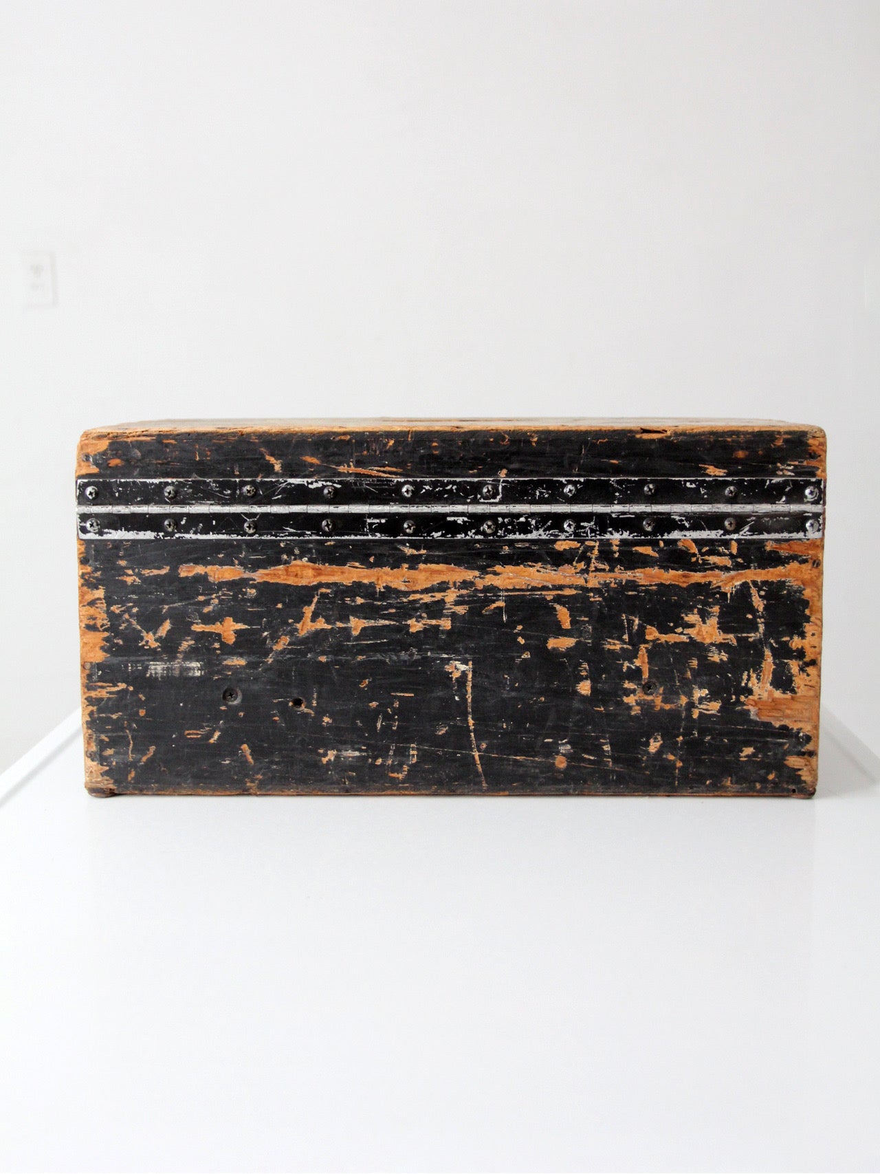 antique primitive ballot box