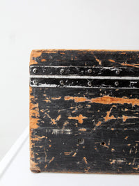 antique primitive ballot box