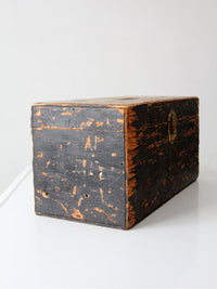 antique primitive ballot box
