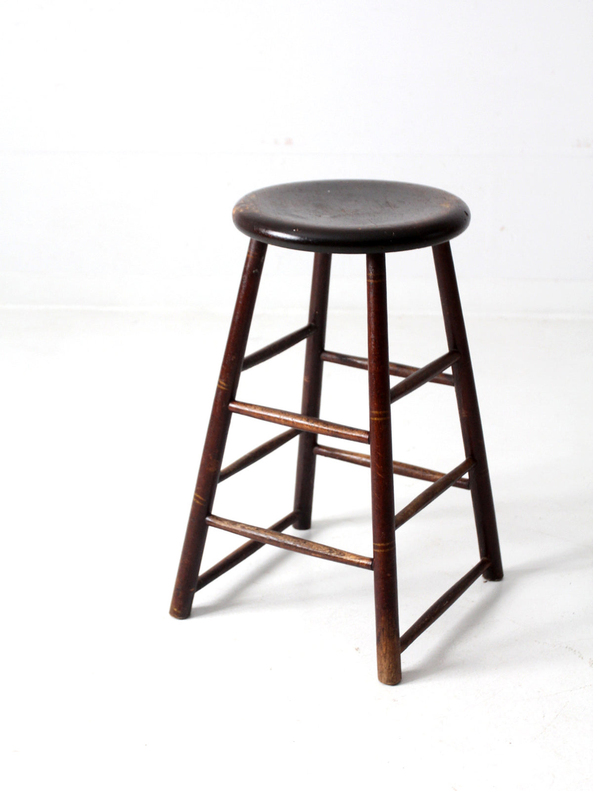 antique wooden stool