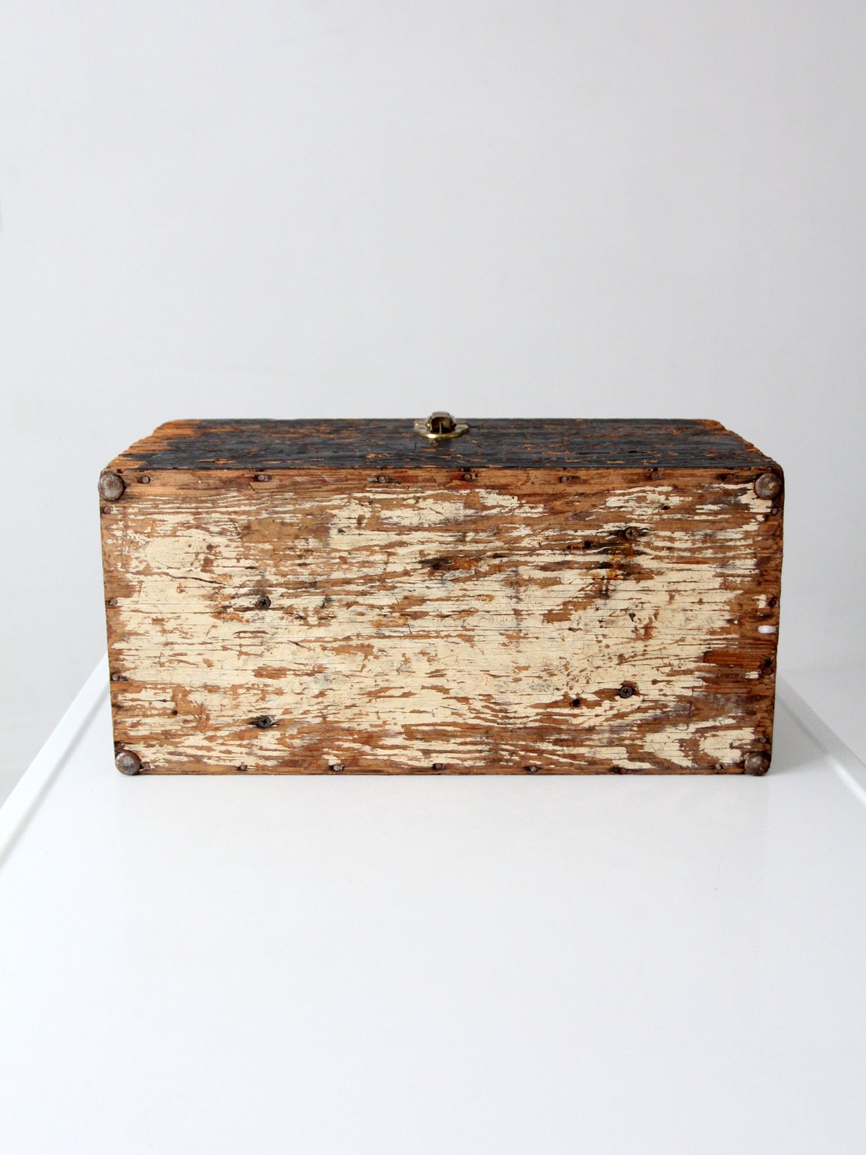 antique primitive ballot box