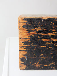 antique primitive ballot box