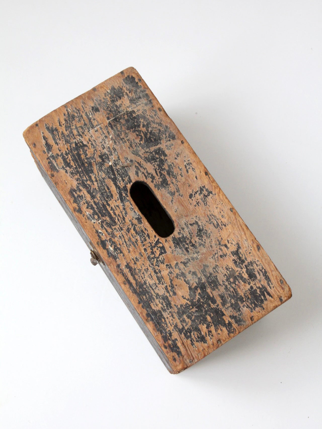antique primitive ballot box