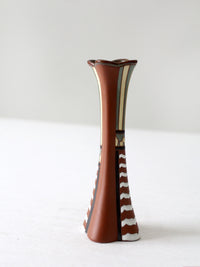 vintage Vietnam Gom Viet style redware vase