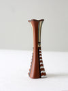 vintage Vietnam Gom Viet style redware vase