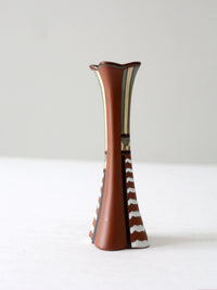 vintage Vietnam Gom Viet style redware vase