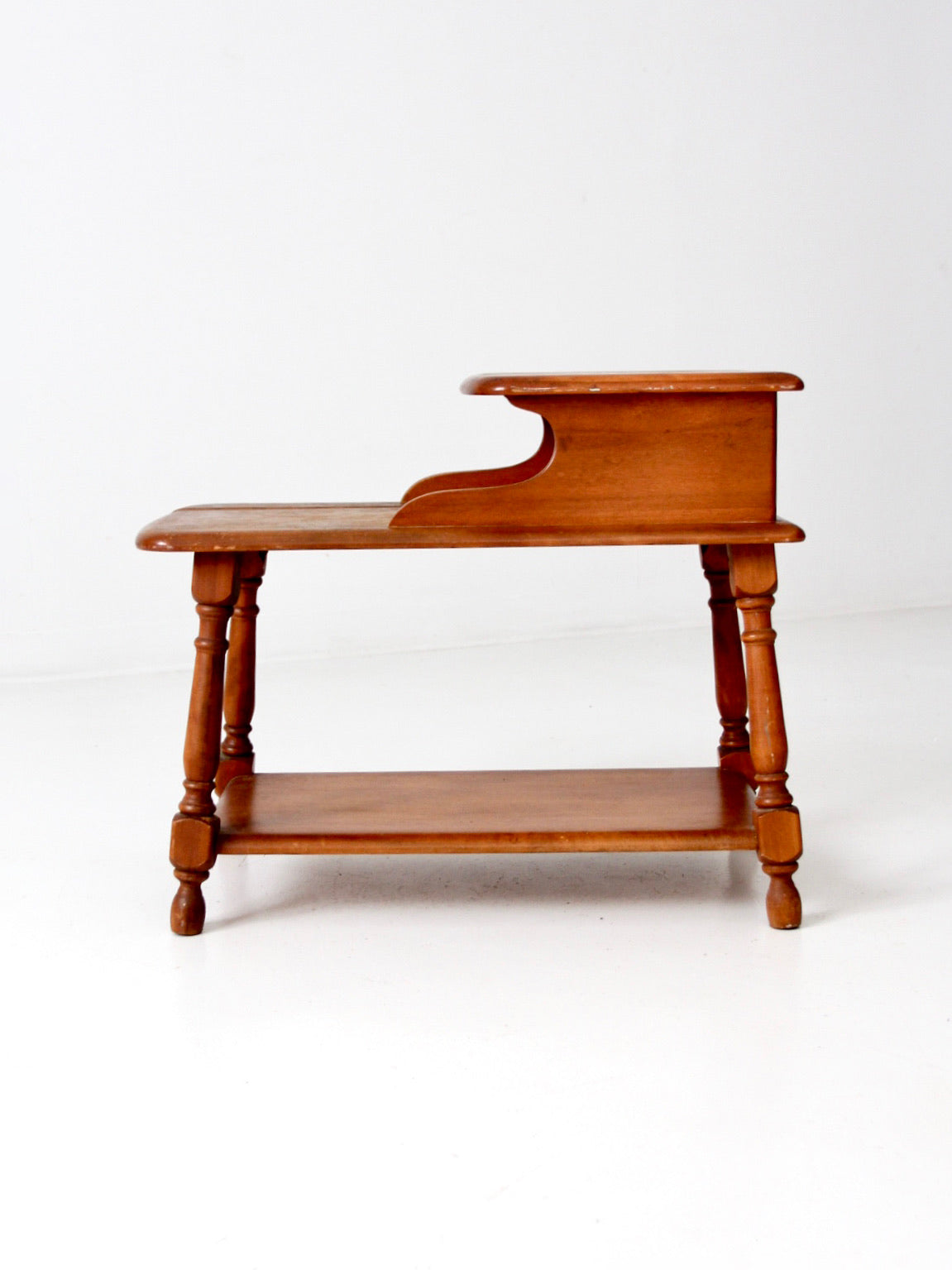 mid-century Early American step end table