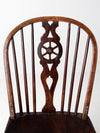antique wheel back Windsor chair