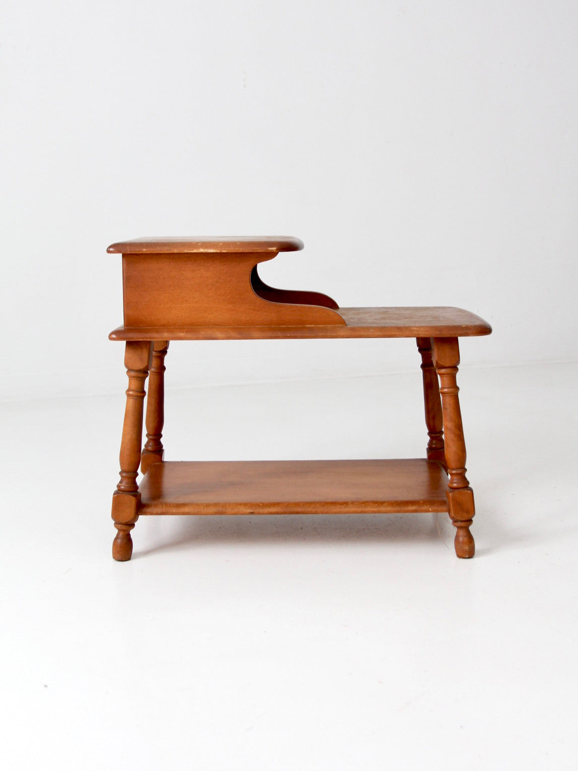 mid-century Early American step end table