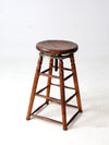 antique drafting stool