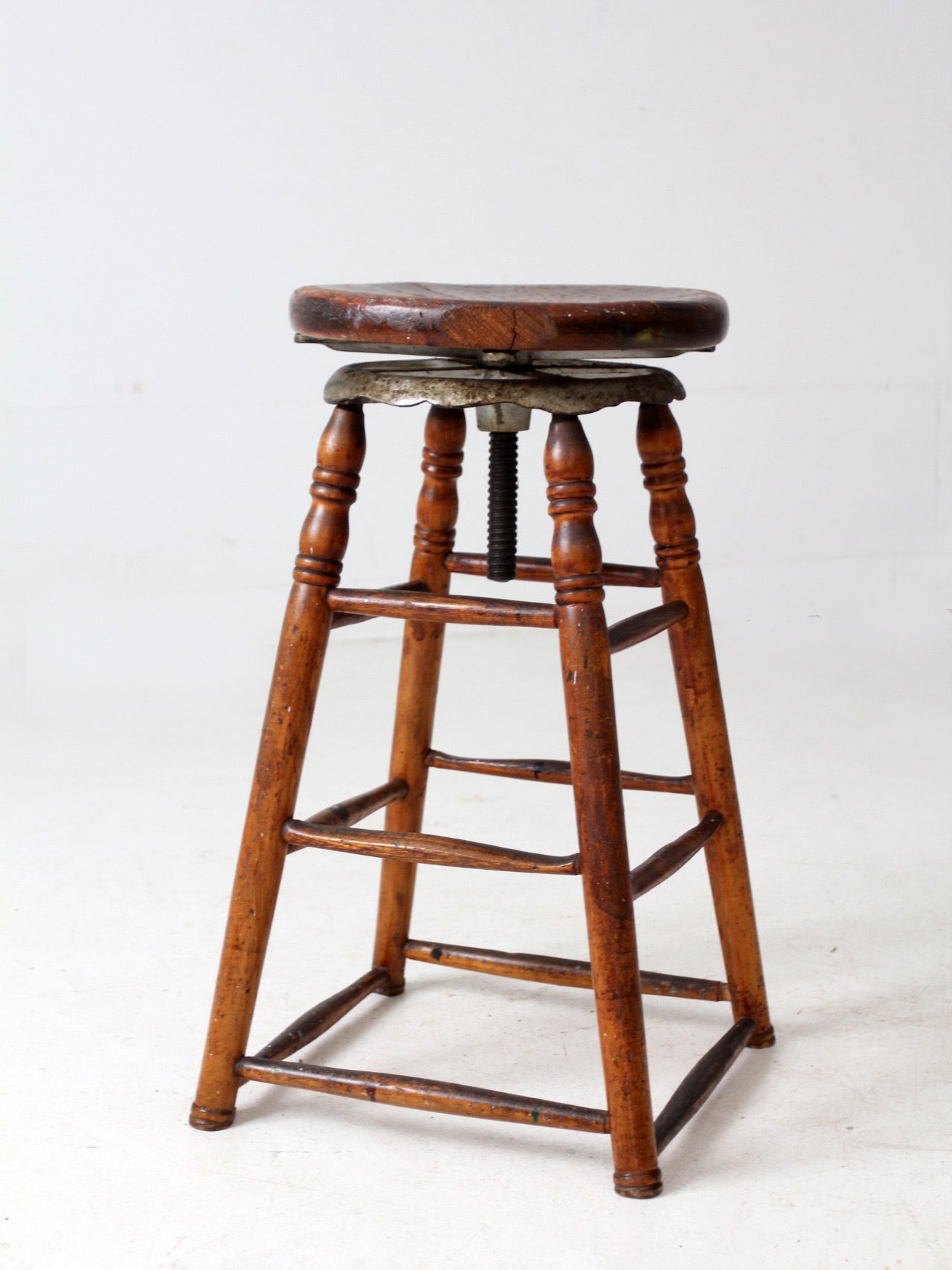 antique drafting stool
