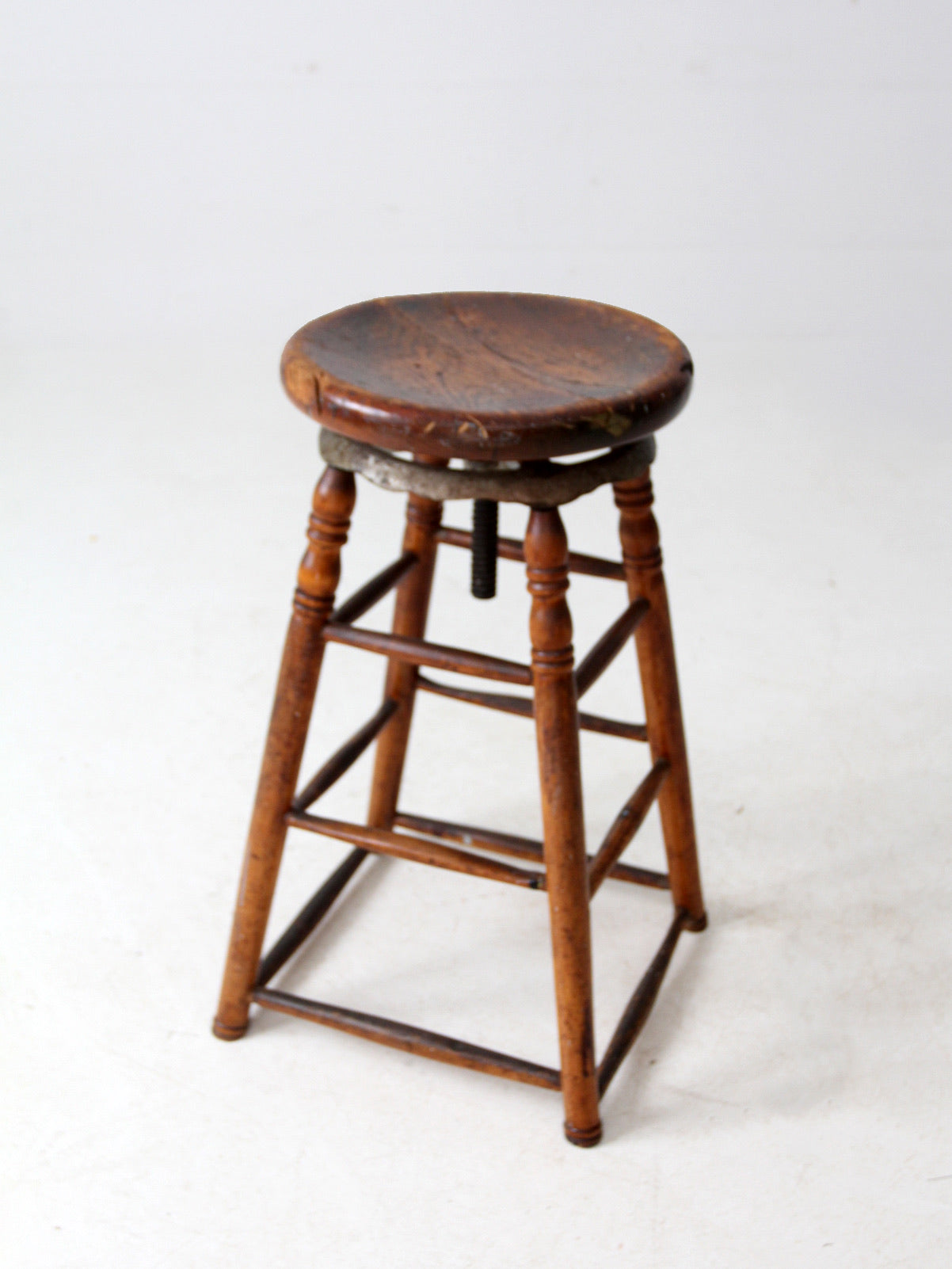 antique drafting stool