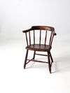 antique captain's chair