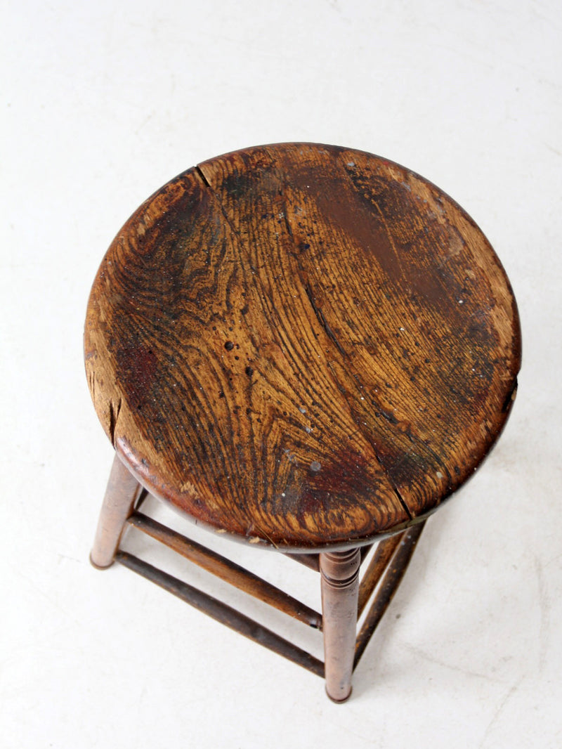 antique drafting stool