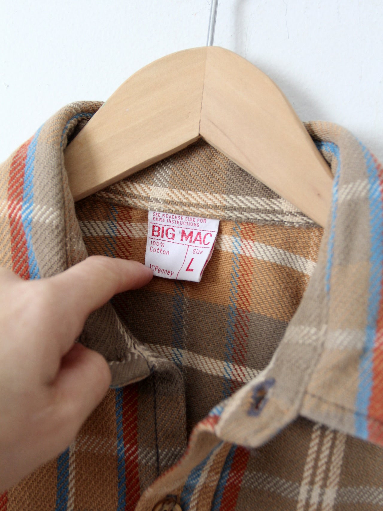 Vintage 70s Big Mac plaid shirt – 86 Vintage