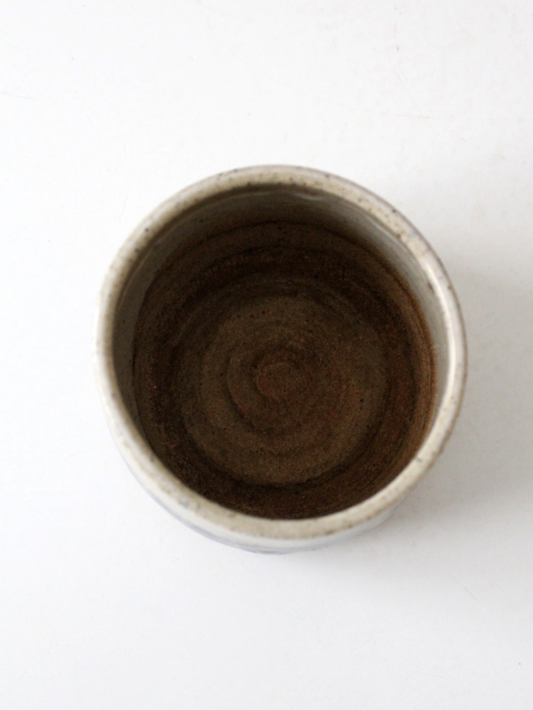 vintage handmade studio pottery cachepot
