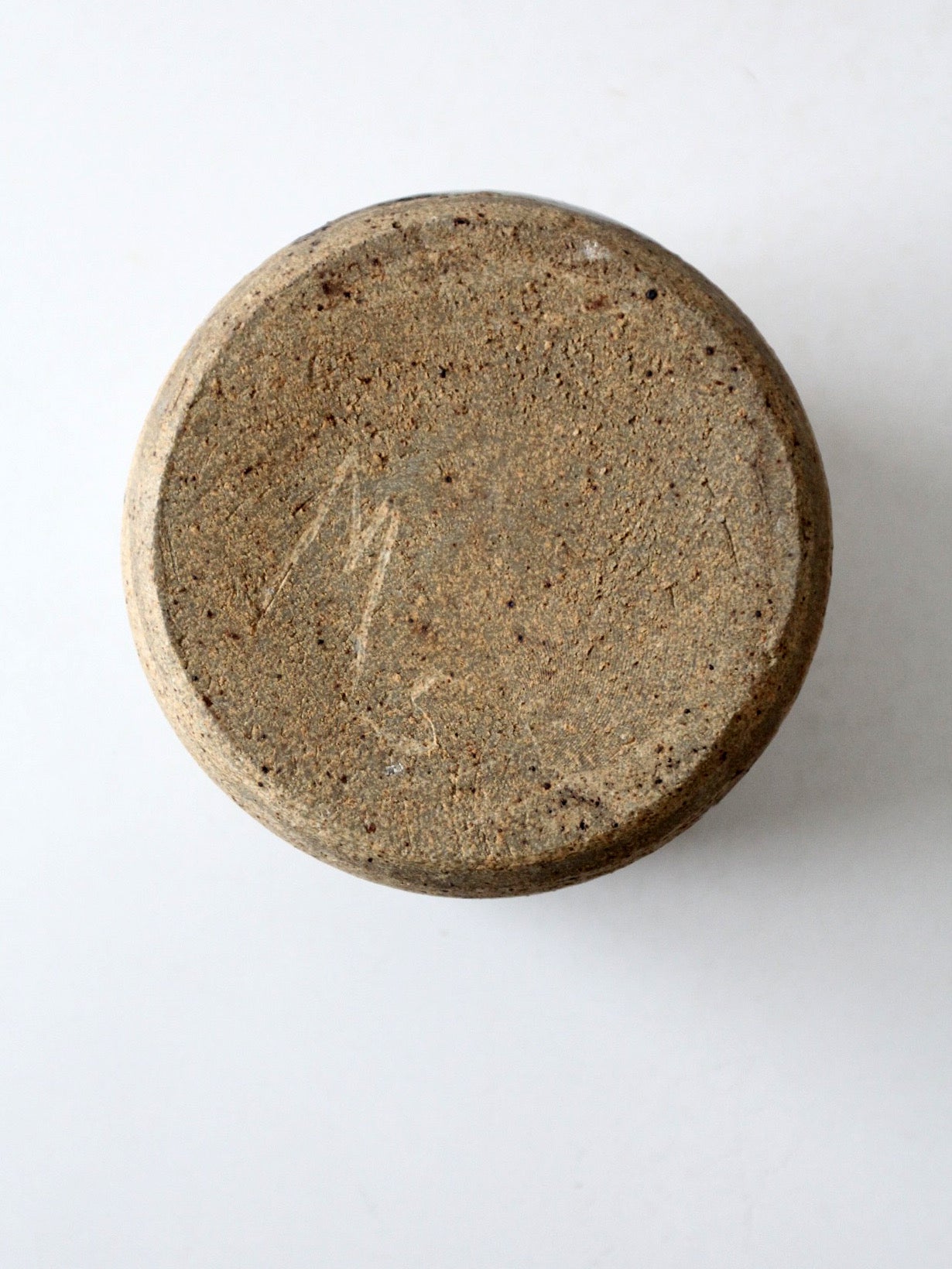 vintage handmade studio pottery cachepot