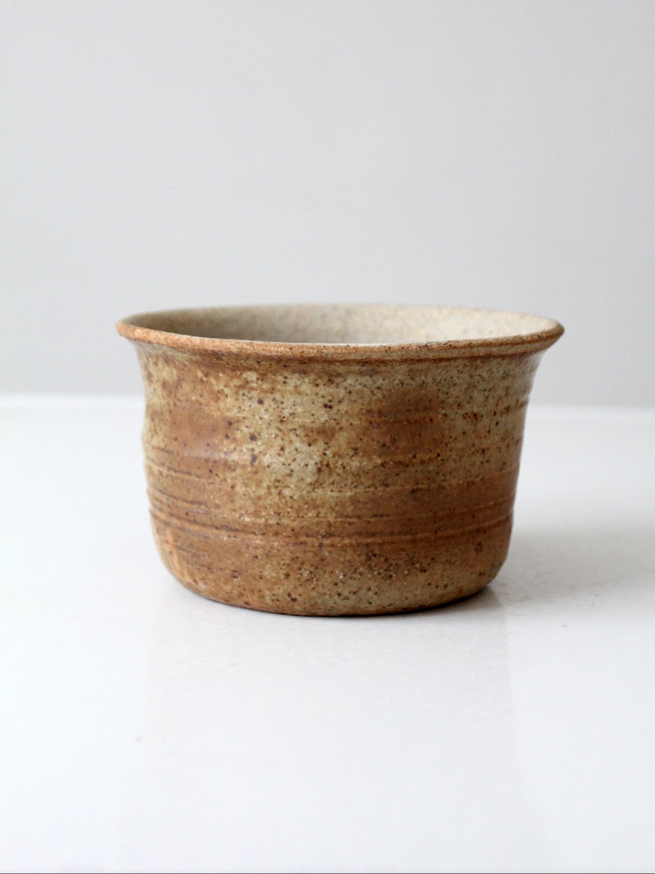 vintage studio pottery bowl cachepot