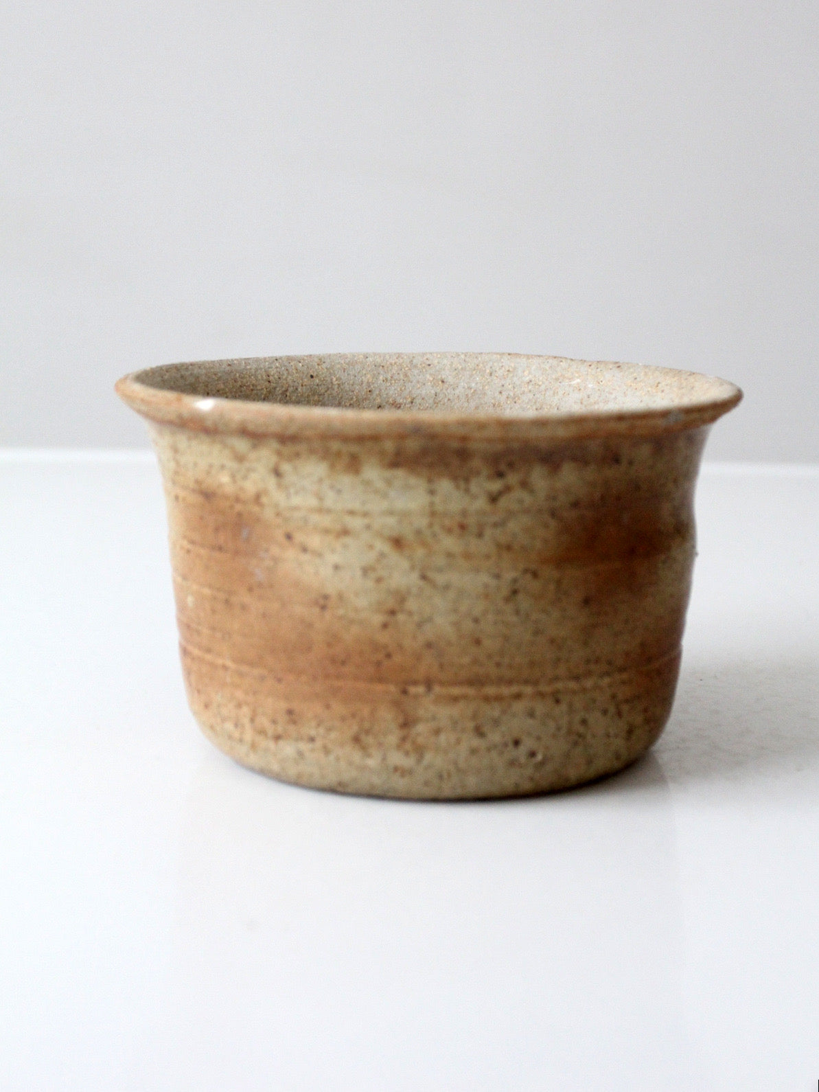 vintage studio pottery bowl cachepot