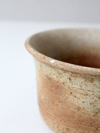 vintage studio pottery bowl cachepot