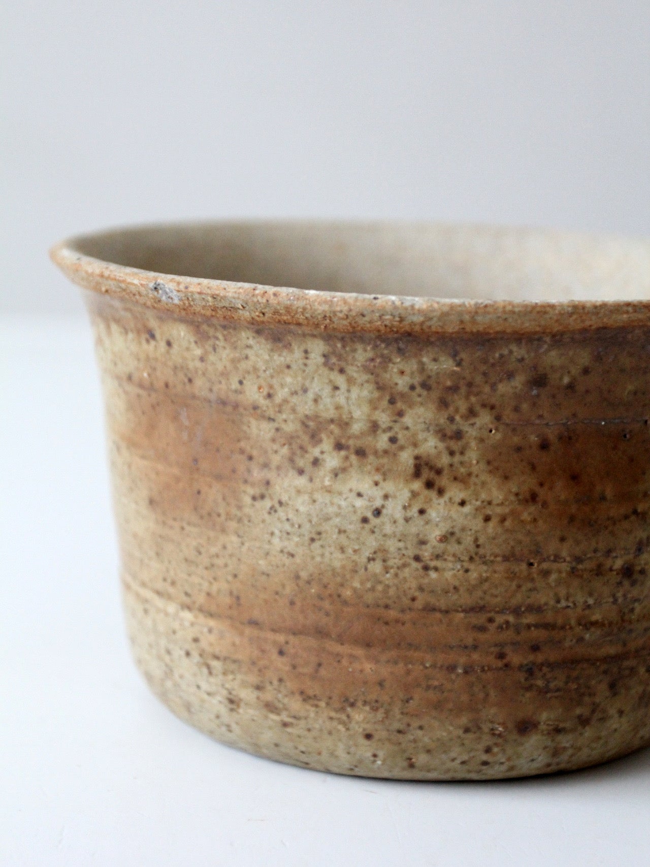 vintage studio pottery bowl cachepot
