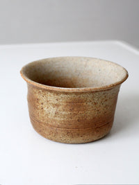 vintage studio pottery bowl cachepot