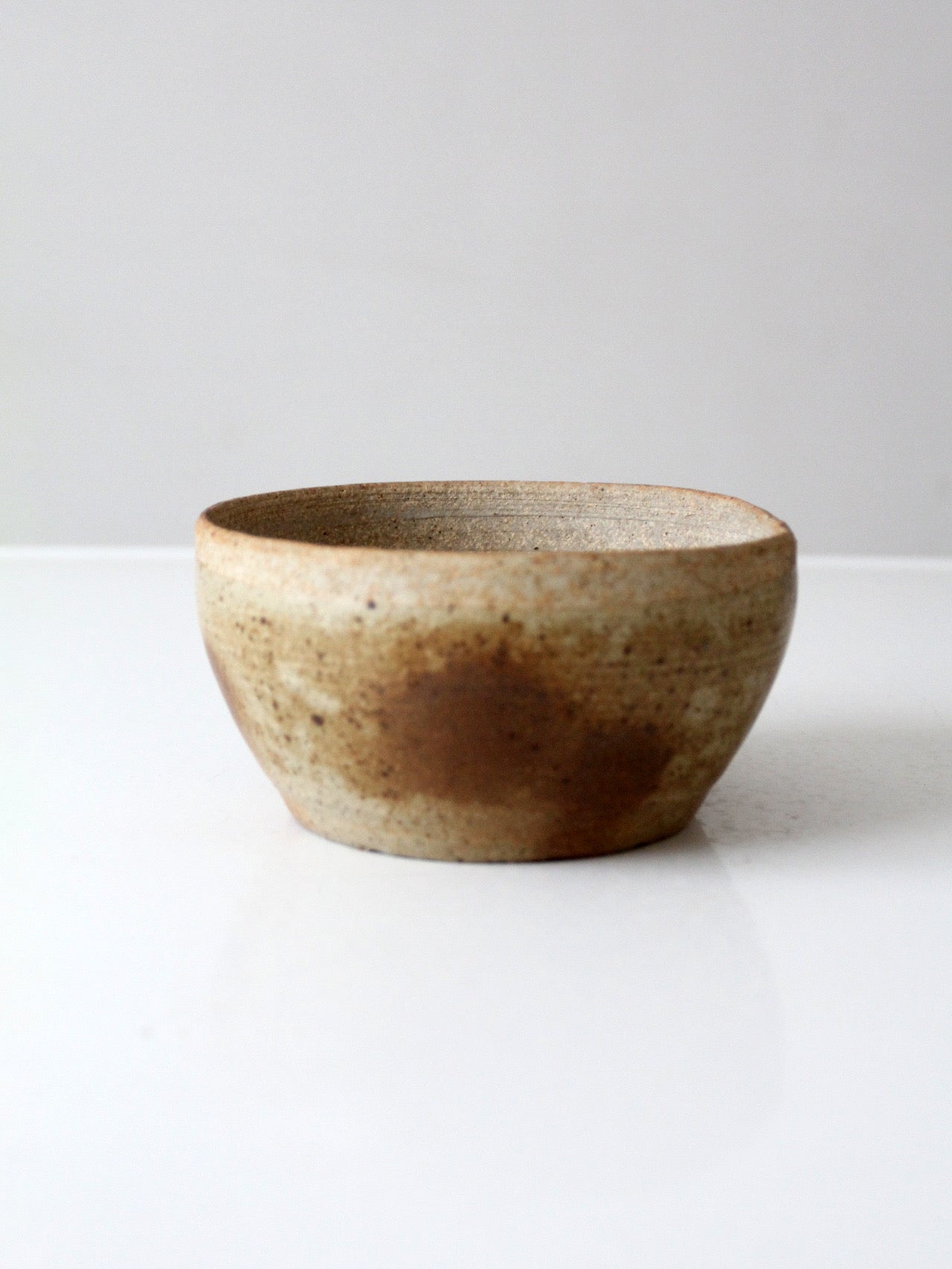 vintage handmade studio pottery bowl