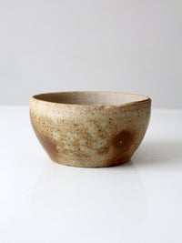 vintage handmade studio pottery bowl