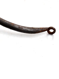 antique horse hames with leather straps