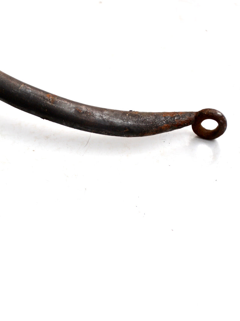 antique horse hames with leather straps