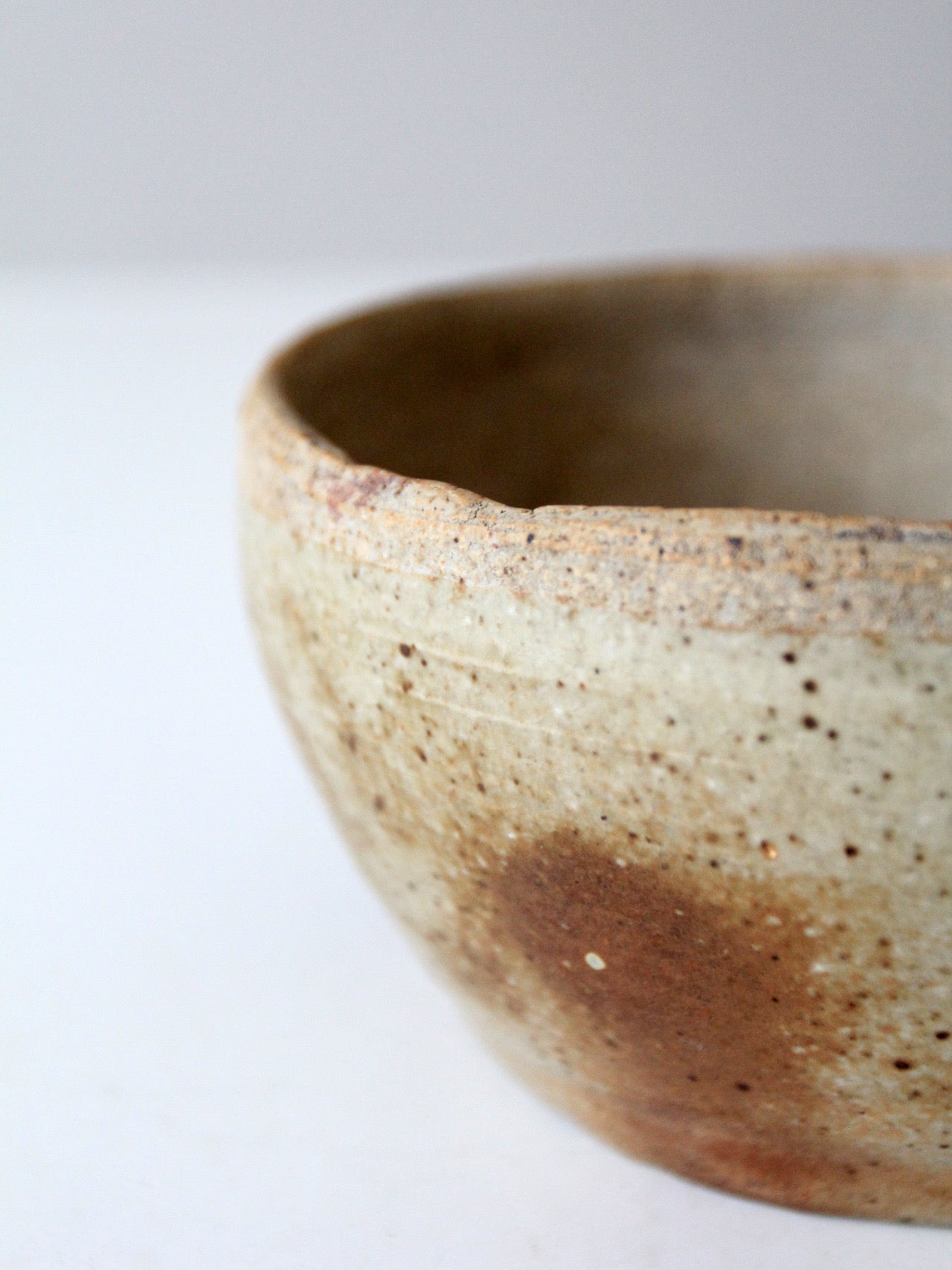 vintage handmade studio pottery bowl
