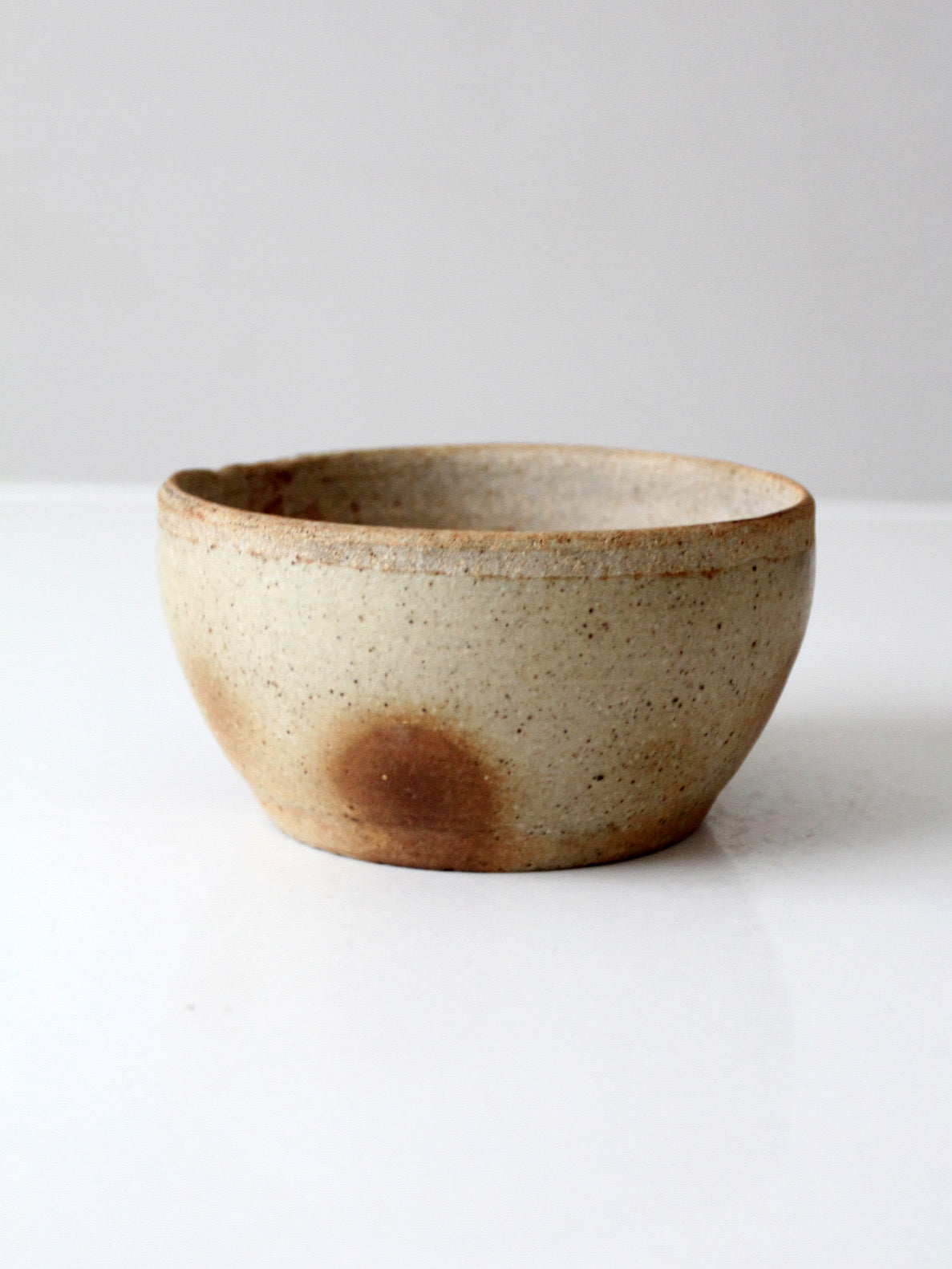vintage handmade studio pottery bowl