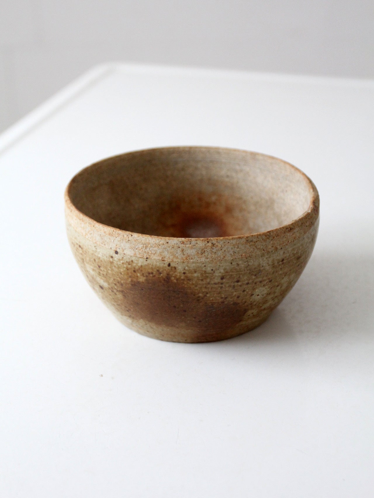 vintage handmade studio pottery bowl