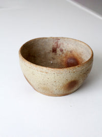 vintage handmade studio pottery bowl