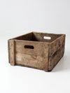 vintage Chicago Mill & Lumber Co wood crate