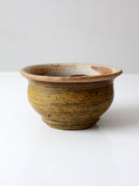 vintage studio pottery bowl