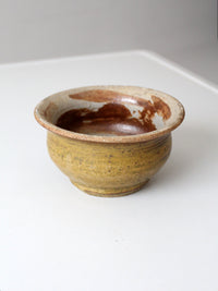 vintage studio pottery bowl