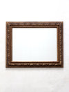 vintage gilt wood beveled wall mirror