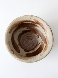 vintage studio pottery bowl