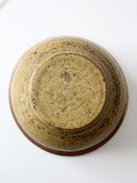 vintage studio pottery bowl