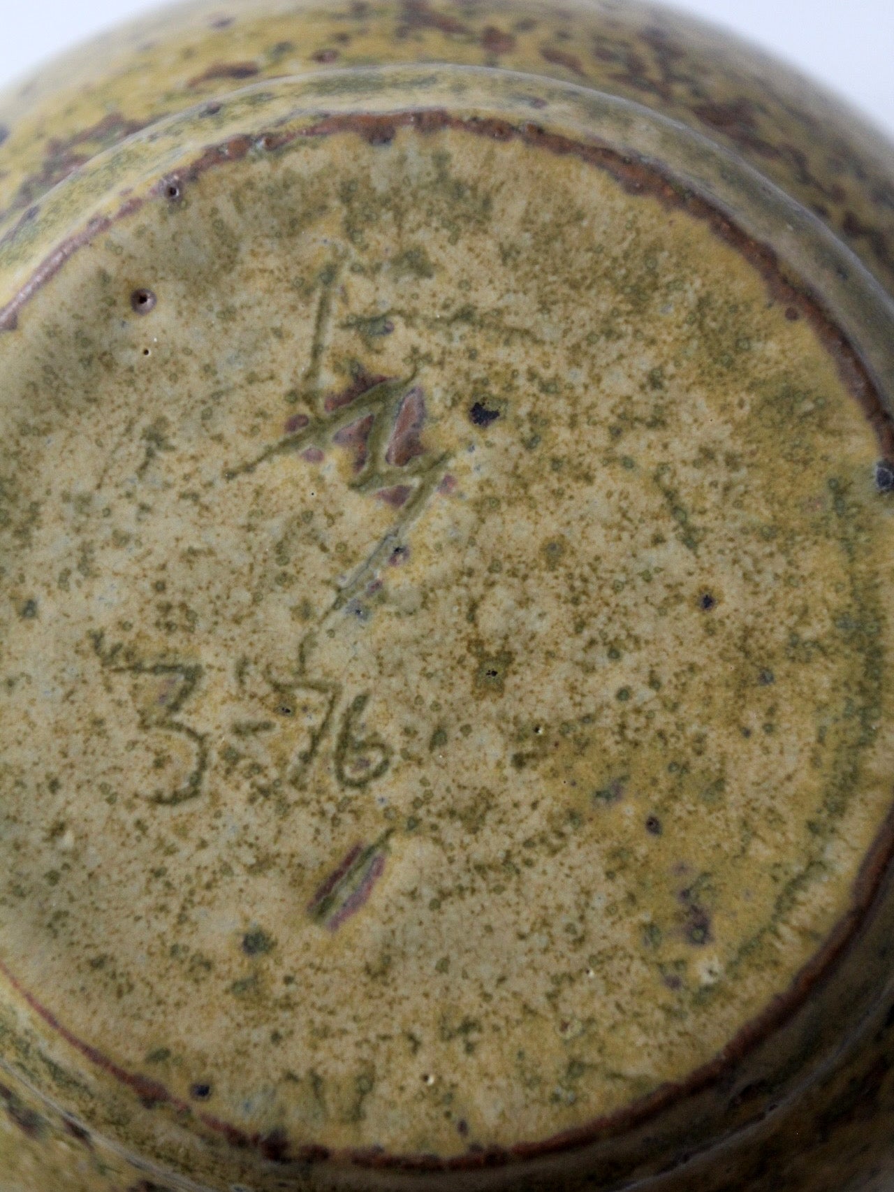 vintage studio pottery bowl