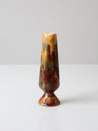 mid-century studio pottery bud vase