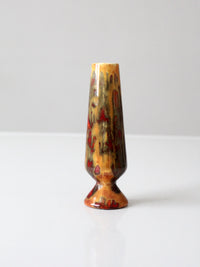 mid-century studio pottery bud vase