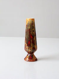 mid-century studio pottery bud vase