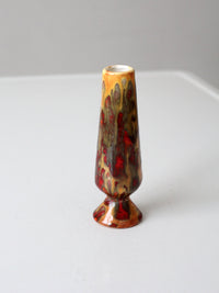 mid-century studio pottery bud vase