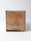 vintage Derby Foods wood crate