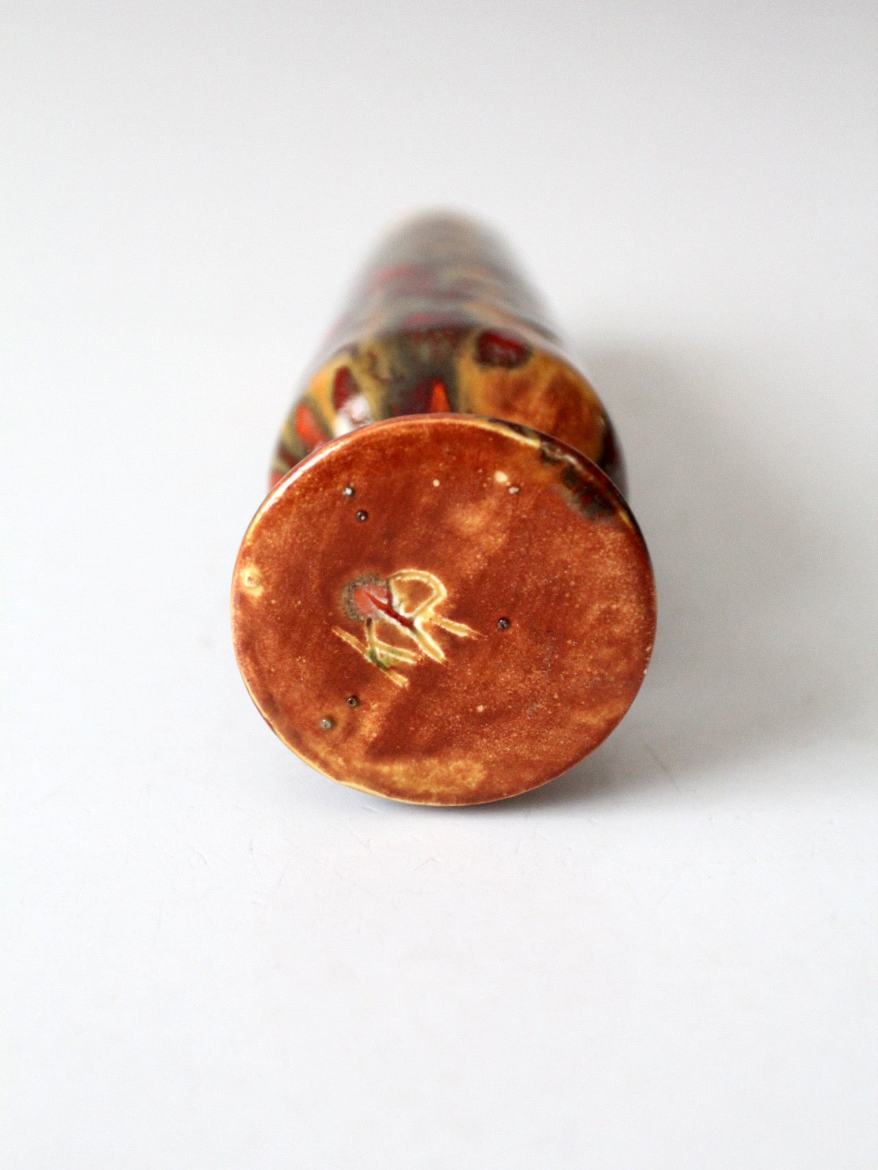 mid-century studio pottery bud vase