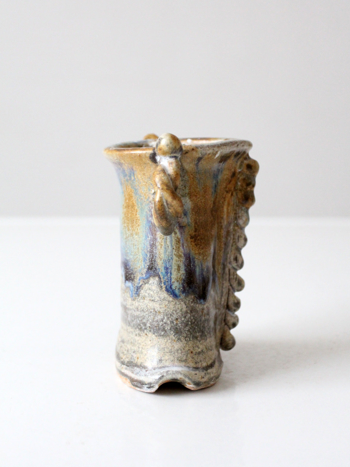 vintage handmade studio pottery vase