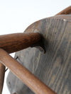 antique oak captain's chair