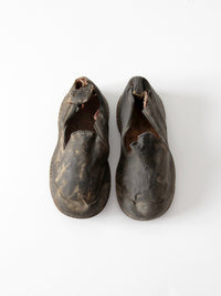 antique children's croquet rubber shoes